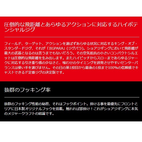 ジグパラ ショート 20g